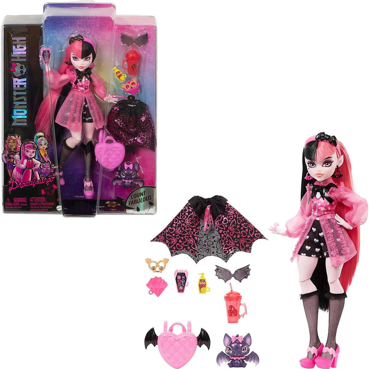 Monster High Core Puppe Draculaura