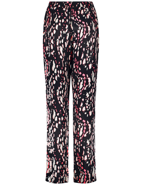 Feine Hose mit weitem Bein Palazzo