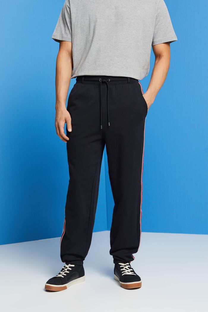 Gestreifte Trackpants aus Baumwolle