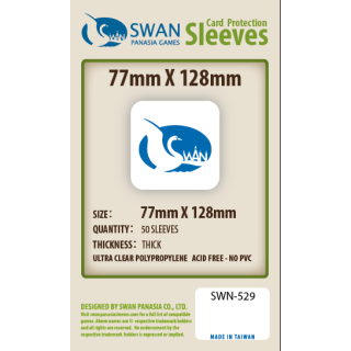 Swan Panasia Kartenhüllen 77mm x 128mm Premium (50)