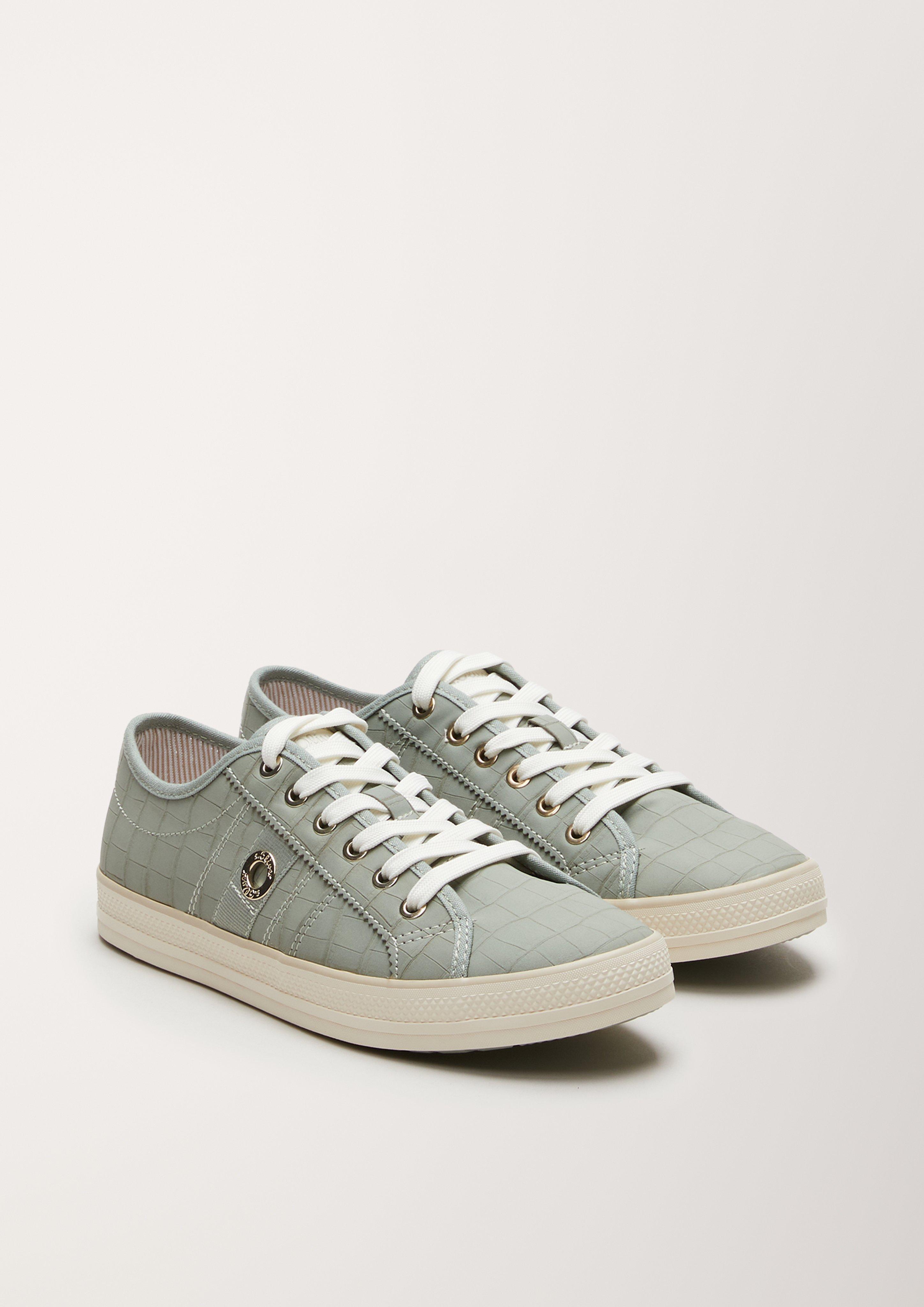 Sneaker in Reptilleder-Optik  6005172-728