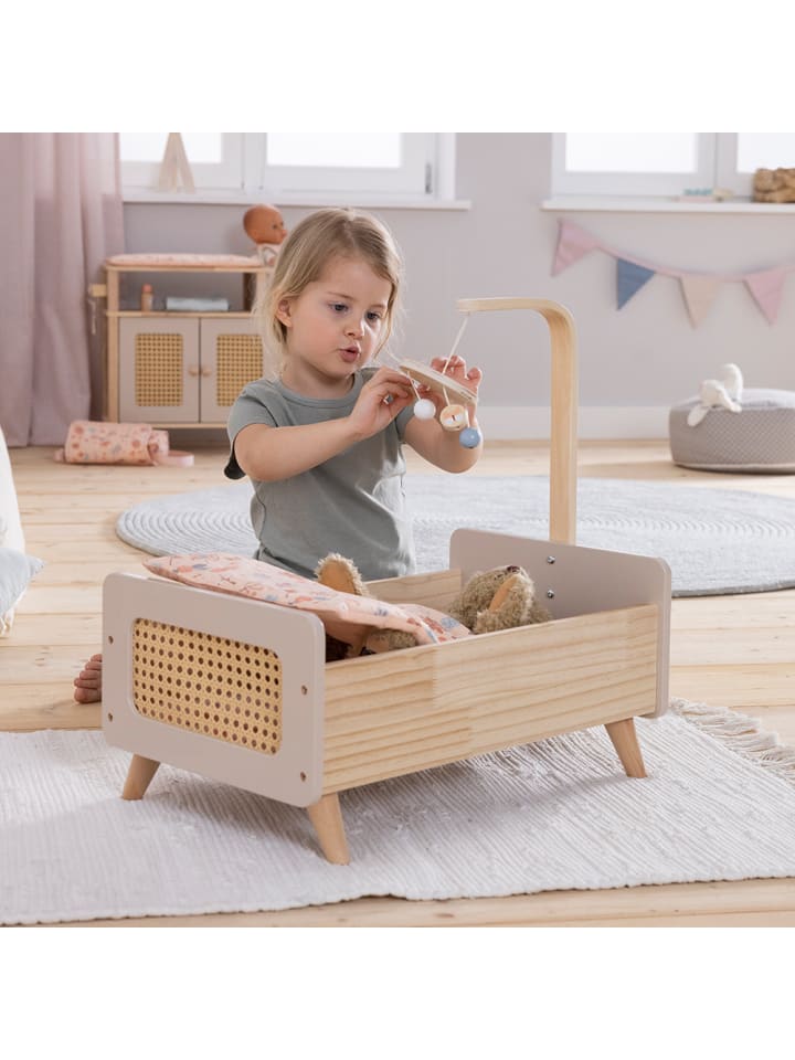 howa Puppenbett aus Holz 