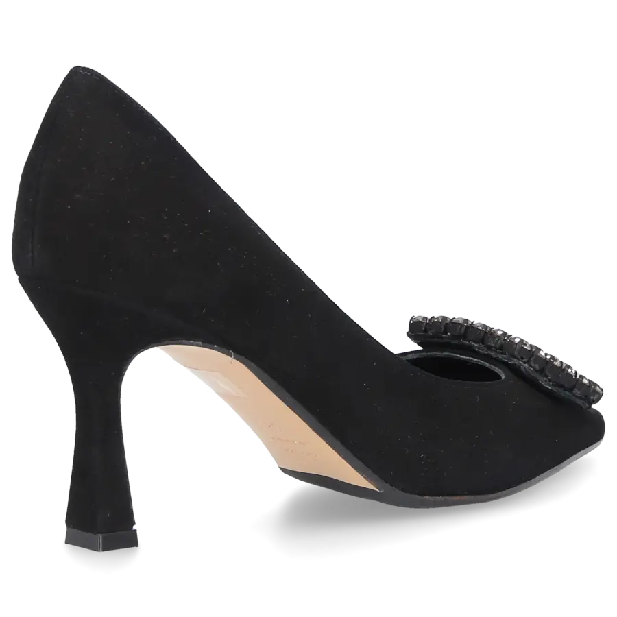 Roberto Festa - Pumps LILLY Veloursleder - schwarz