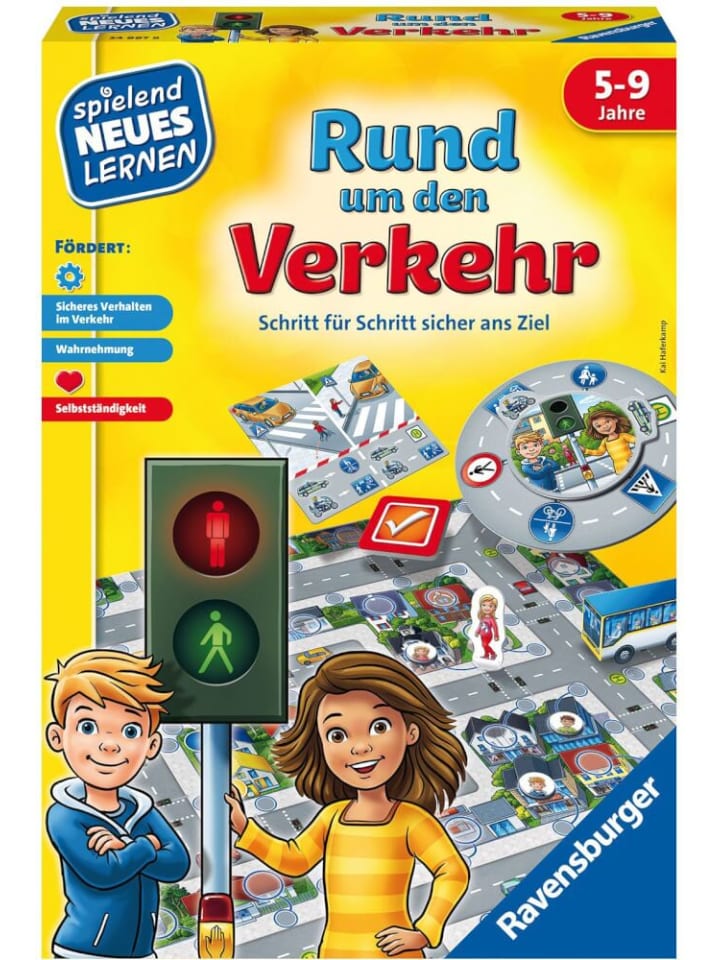 Ravensburger Brettspiel Rund um den Verkehr Spielen und Lernen, 5-9 Jahre günstig kaufen onesize