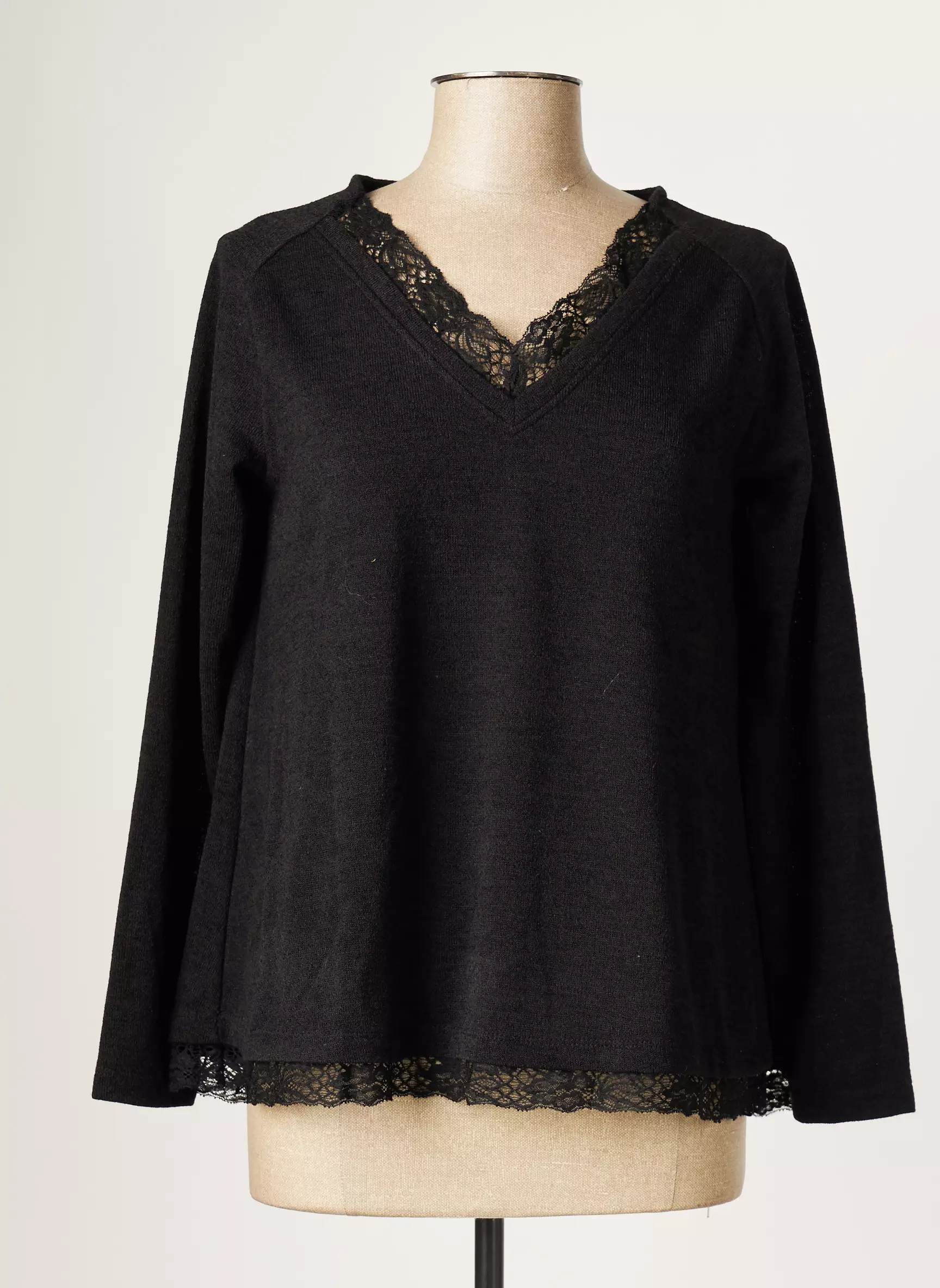 Maloka Pulls Femme couleur noir