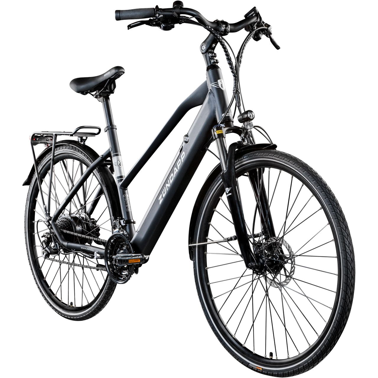 Zündapp Z810 E Bike Trekkingrad Damen ab 155 cm mit Nabenmotor Pedelec Trekking Fahrrad