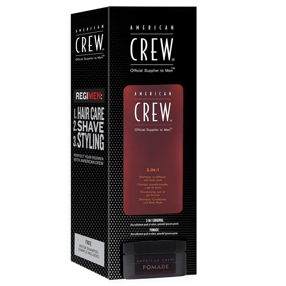 American Crew Regimen Pomade Duo