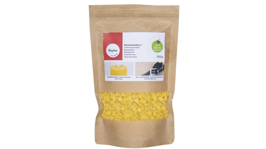 Rayher Bienenwachslinsen aus 100% Bienenwachs 200g 200 g
