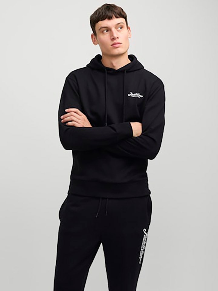 Jack & Jones Hoodie in Schwarz günstig kaufen