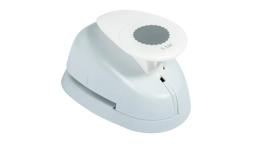 Rayher Motivstanzer rund mit Zierrand 3,16cm ø