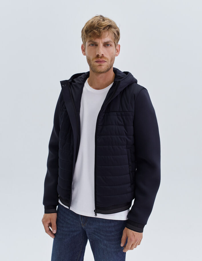 Sous-doudoune marine matelassée THERMOLIGHT Homme