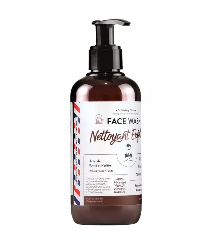 FACE WASH Nettoyant Exfoliant Cosmos Nat pour Hommes