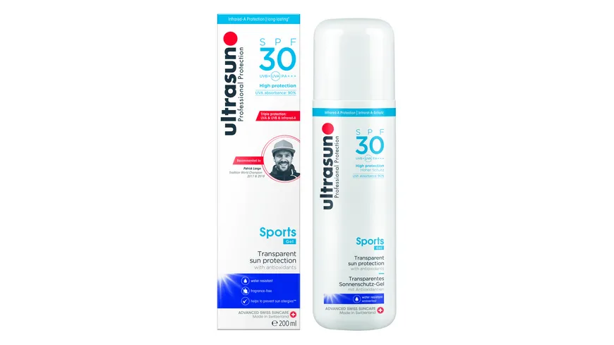 ultrasun Sports Gel SPF 50 200 ml