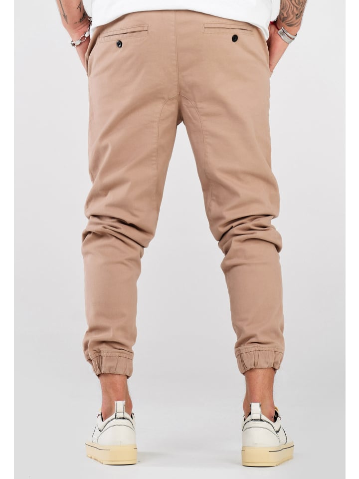 SOULSTAR Chino-Jogger - MPNOWRA Jogger-Hose Jeanshose Stoffhose in Beige günstig kaufen