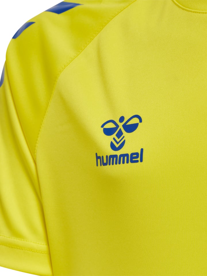 Hummel Hummel T-Shirt Hmlcore Kinder in BLAZING YELLOW/TRUE BLUE günstig kaufen