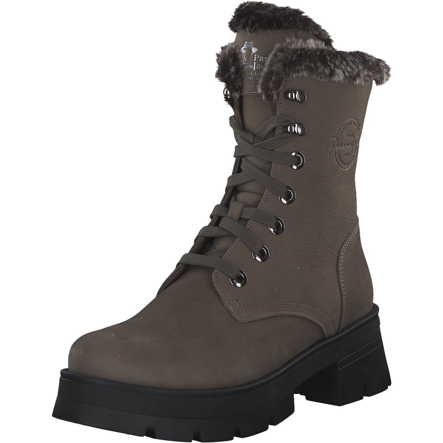 Panama Jack Clare B, Schnürstiefel, Damen, gris/grey