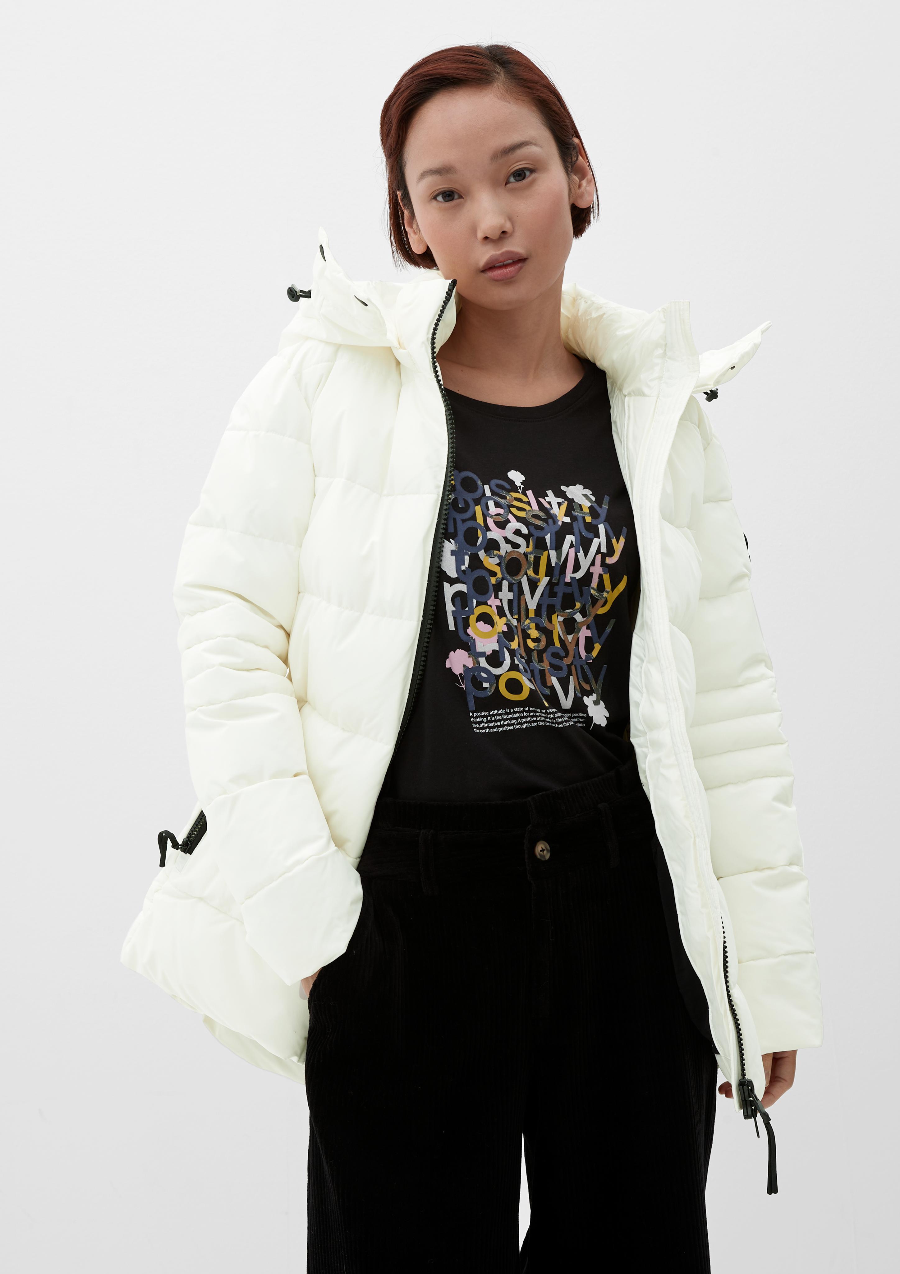 Steppjacke mit Kapuze  2120756-0210