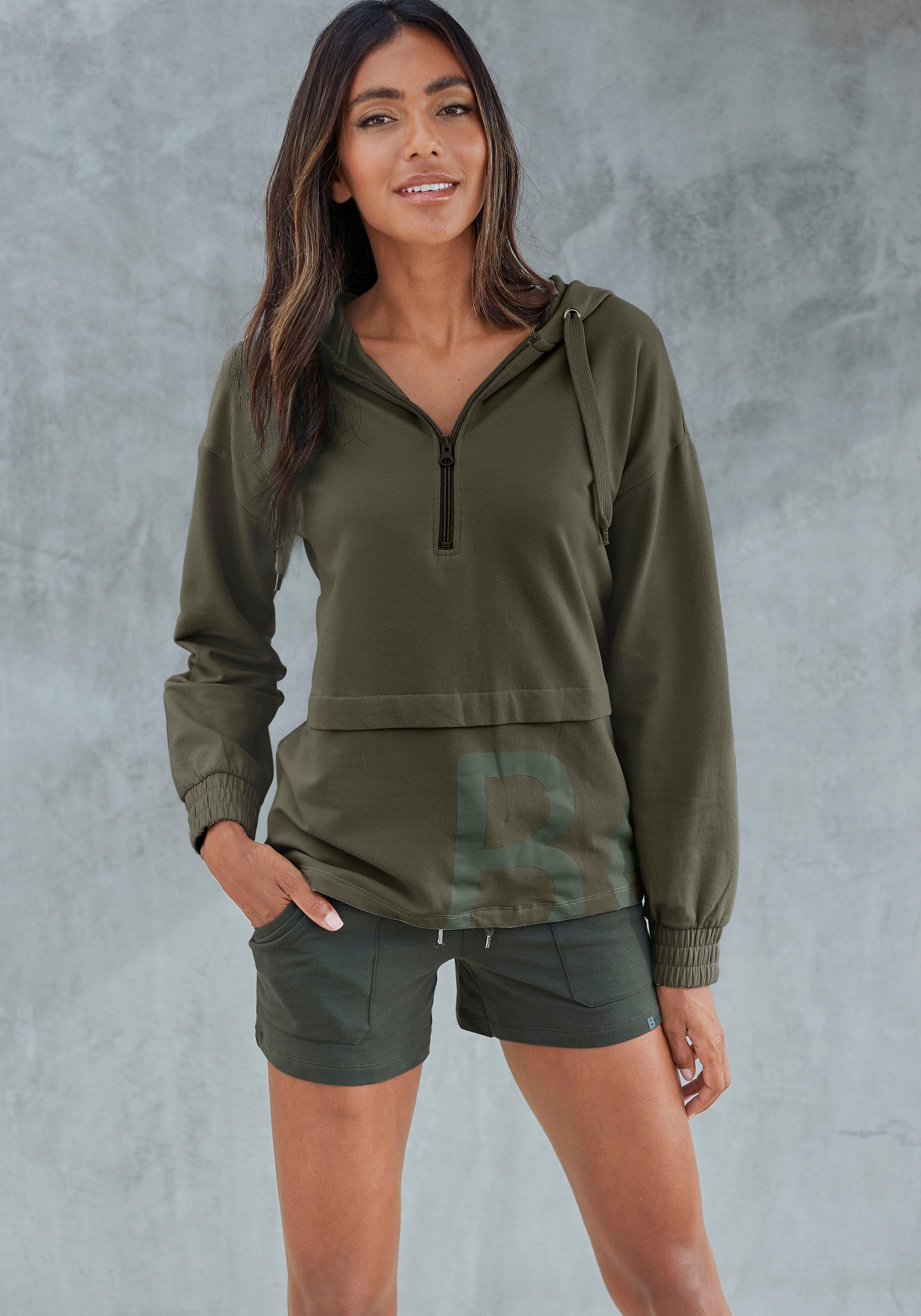 Bench. Loungewear Hoodie mit Reißverschluss, Loungewear, Loungeanzug