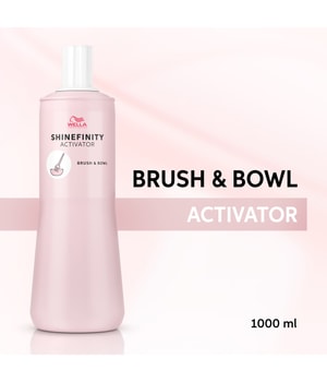 Wella Professionals Shinefinity Activator 2% Brush & Bowl Professionelle Haartönung 1000 ml