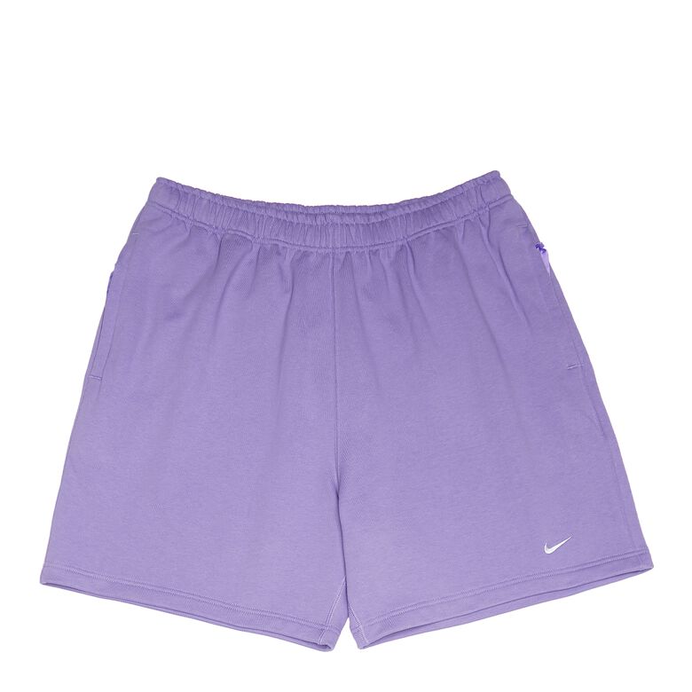 NIKE Solo Swoosh French Terry Short space purple/white