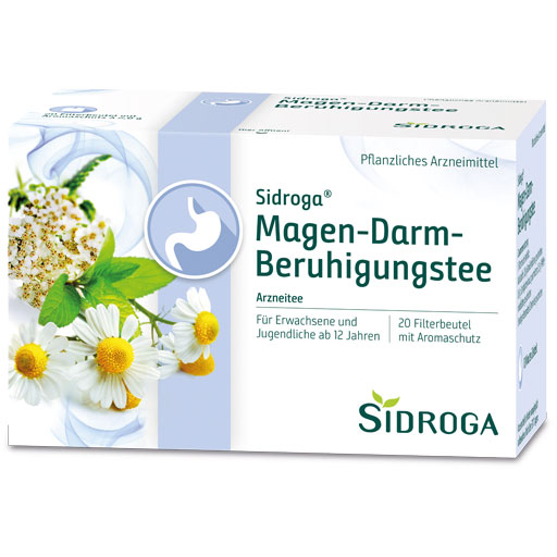 SIDROGA Magen-Darm-Beruhigungstee Filterbeutel  20X2.0 g  Tee