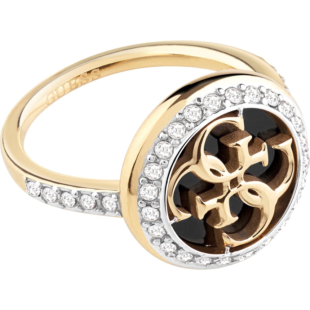 Guess Bague pour femme Acier inoxydable or Bague