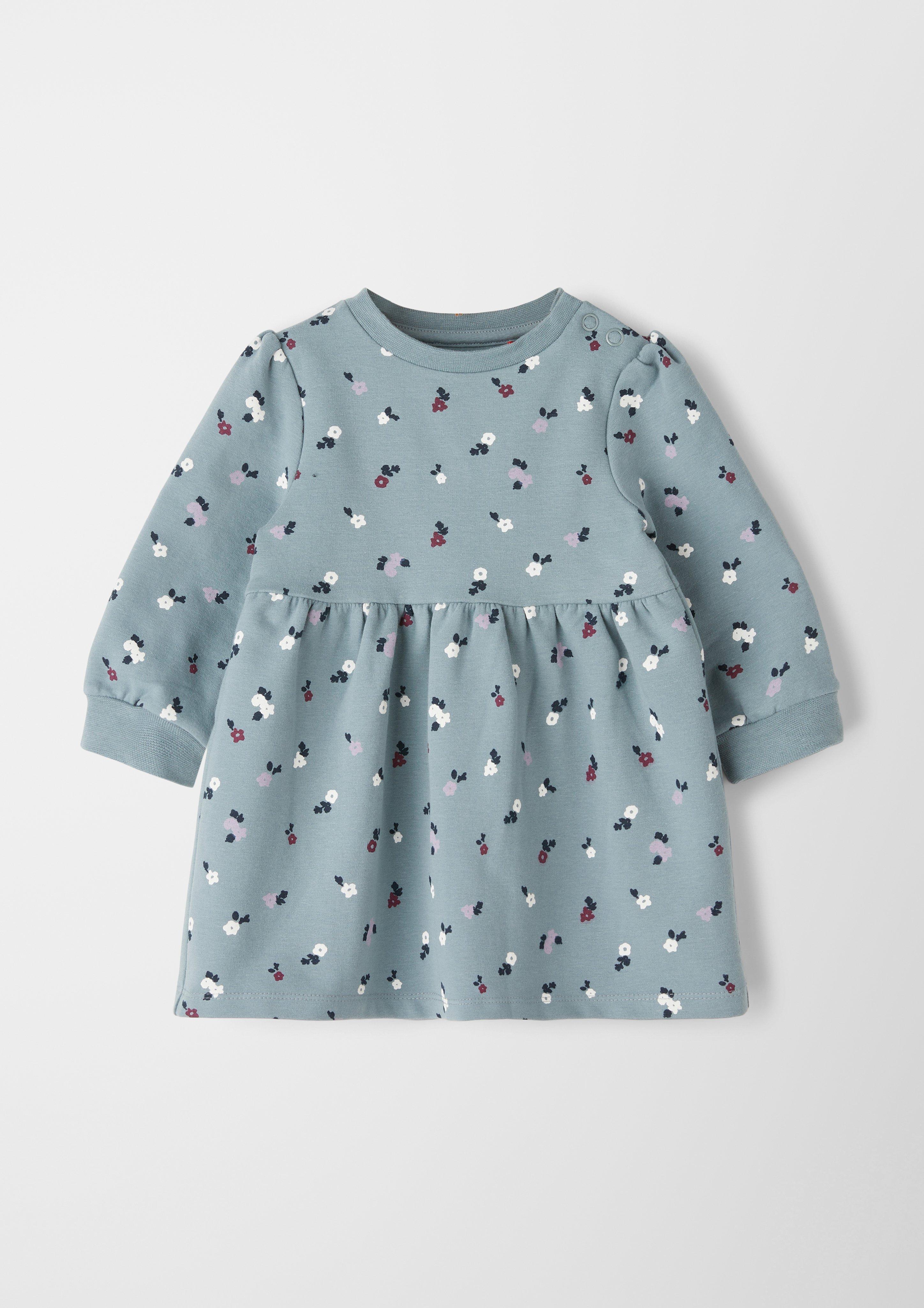Sweatkleid mit floralem Muster  2123315-63A1