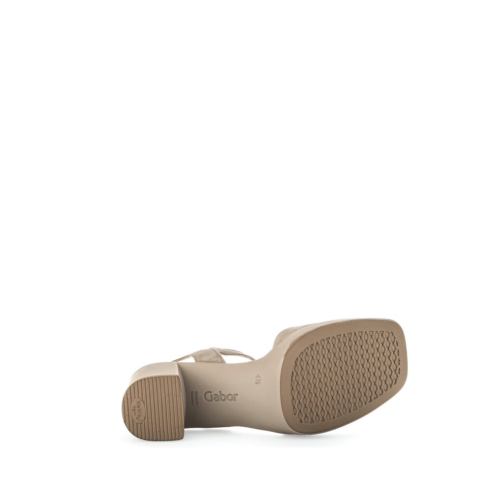 Gabor fashion Plateau Sandale beige