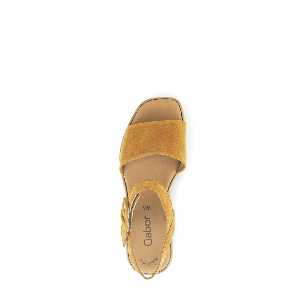 Gabor fashion Plateau Sandale braun