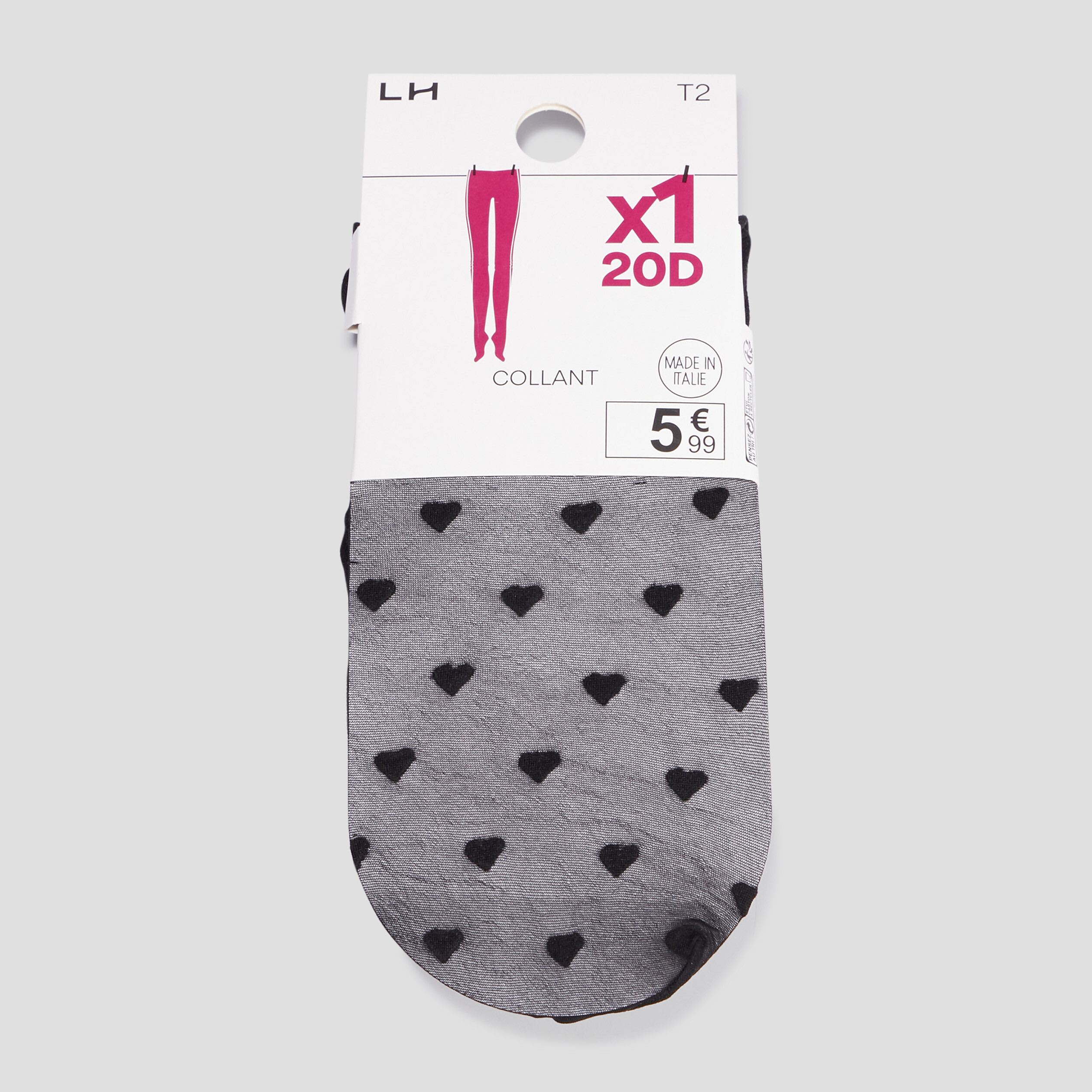 Collants voile noir femme | La Halle