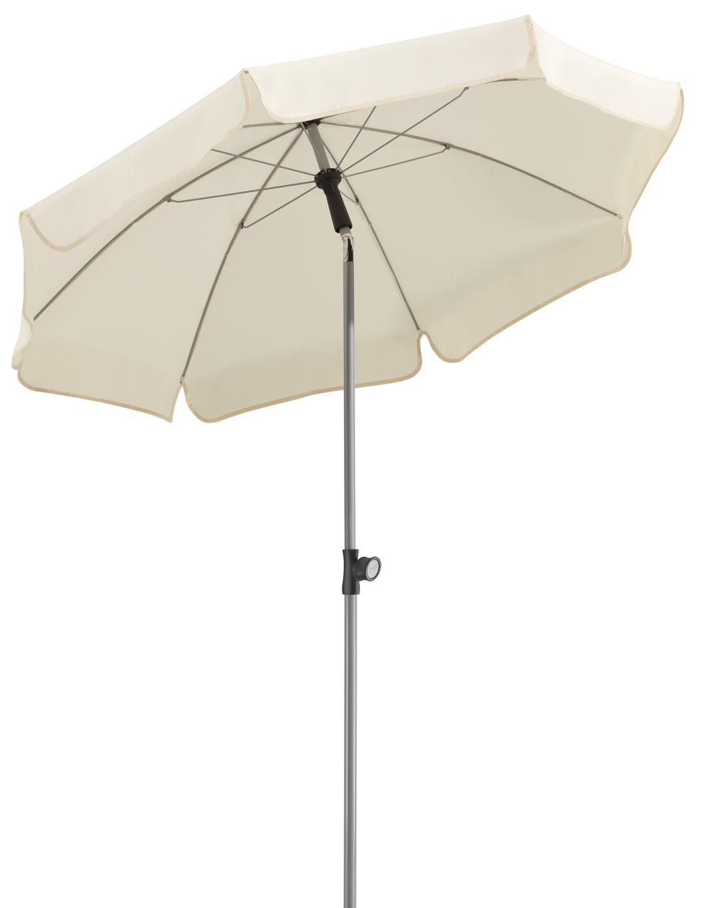 Schneider Schirme Schneider Sonnenschirm LOCARNO, ca. 150 cm Ø, natur