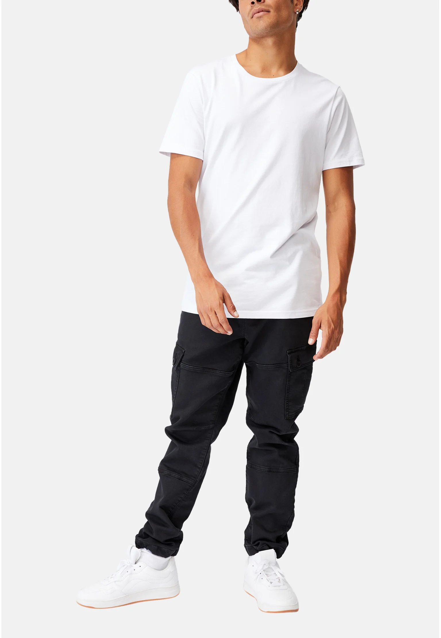 Pantalones cargo Cotton On MILITAR