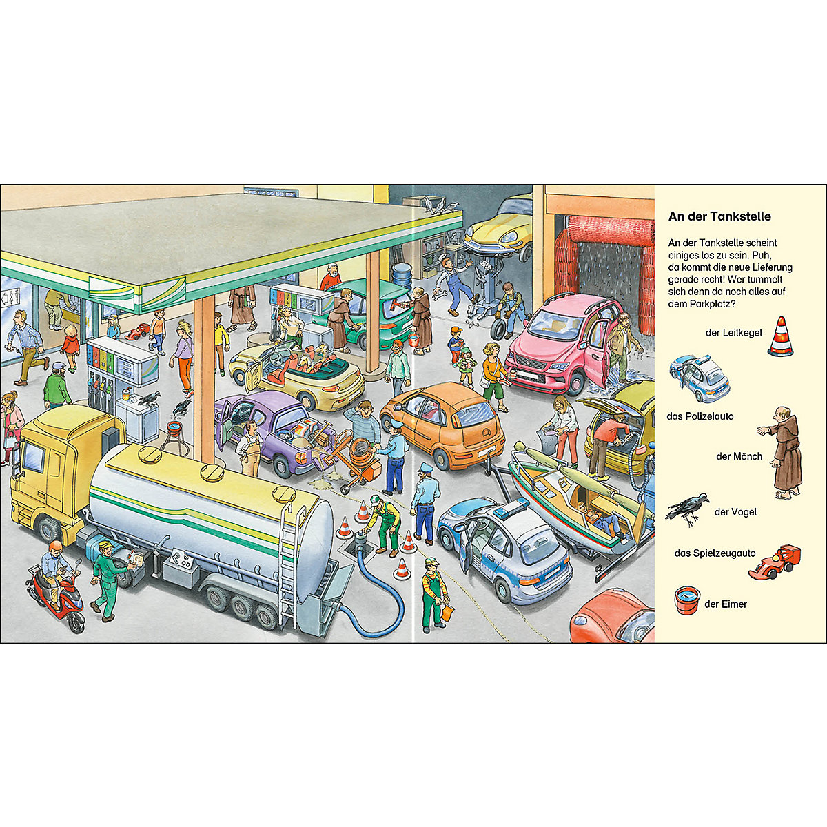 Suche und finde! - Autos, Bagger, Mähdrescher