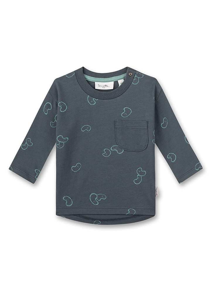 Sanetta Kidswear Longsleeve in Petrol günstig kaufen