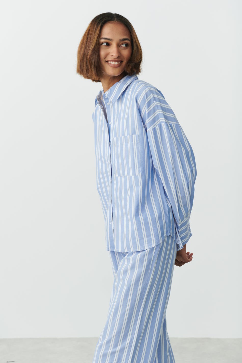 Cotton pyjamas shirt