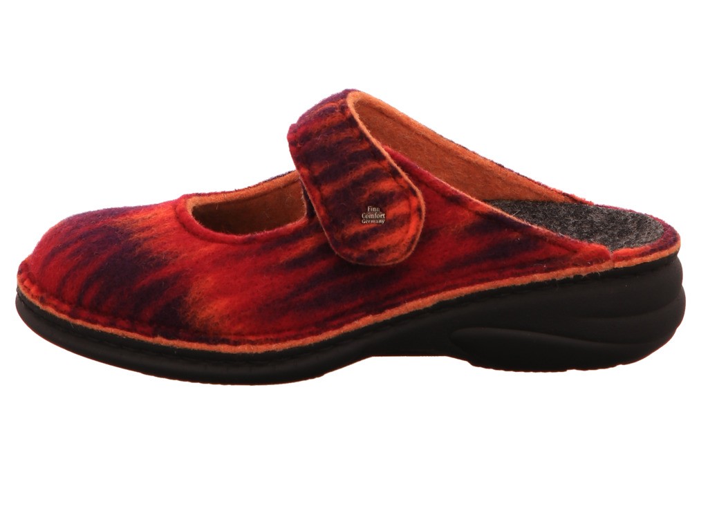 FINN COMFORT Hausschuhe rot GLARUS