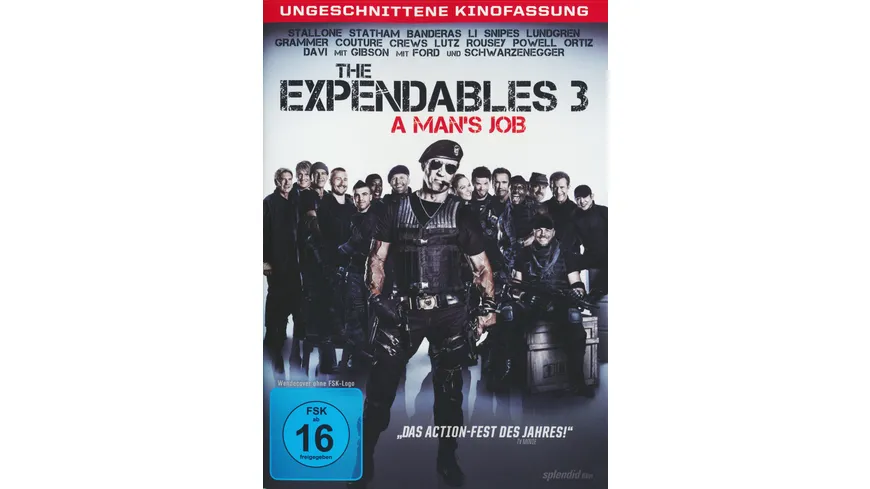 The Expendables 3 - A Man's Job - Ungeschnittene Kinofassung