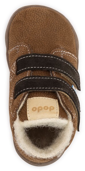 Dodo Shoes ~ Thermo Wool MidCut Klettschuh Winter ~ Cinnamon