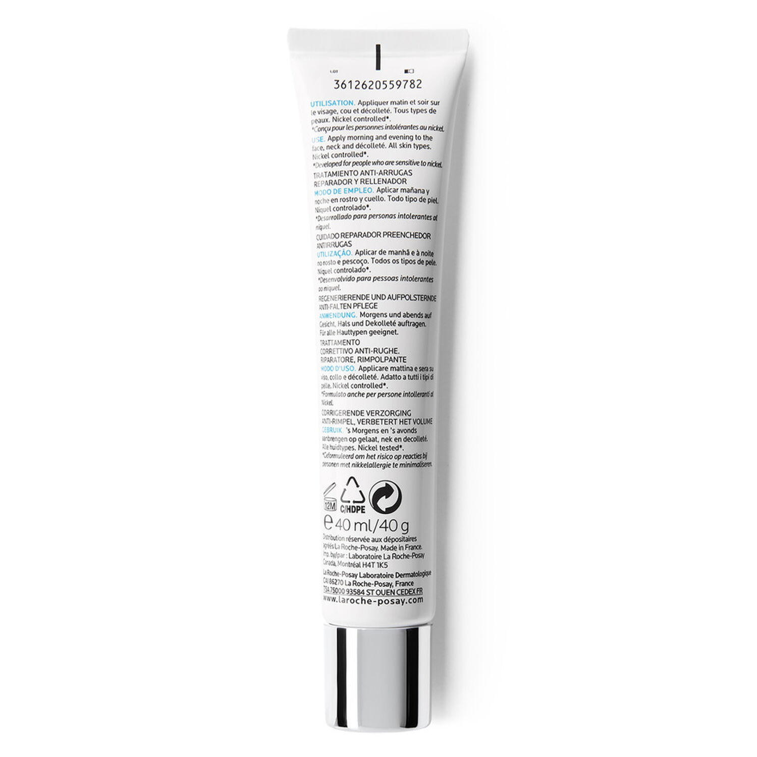 la roche-posay Hyalu B5 Soin Anti-Rides Réparateur Repulpant 40 ml