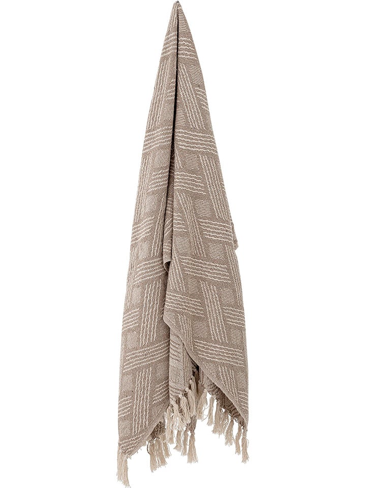 Bloomingville Tagesdecke ''Ghina'' in Beige - (L)160 x (B)130 cm günstig kaufen onesize