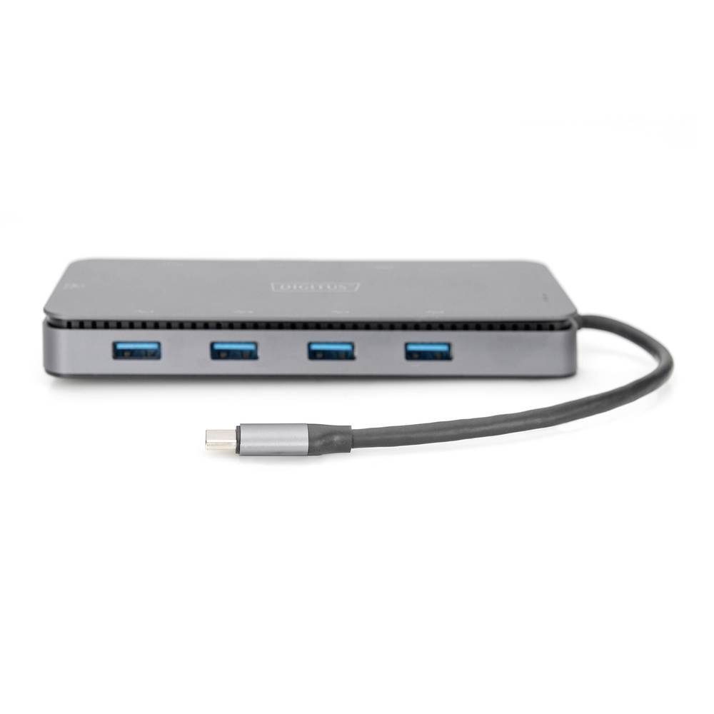 Digitus Laptop-Dockingstation 11 Port USB-C Dockingstation mit SSD Enclosure