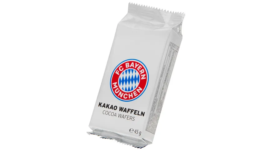 FC BAYERN MÜNCHEN Waffeln mit Schokoladencreme 225g (5x45g) 225 g