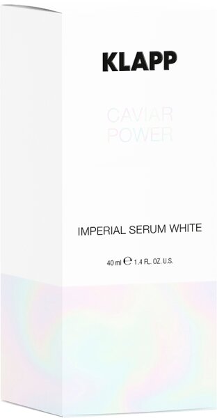 KLAPP Skin Care Science Caviar Power Imperial White Serum Gesichtsserum