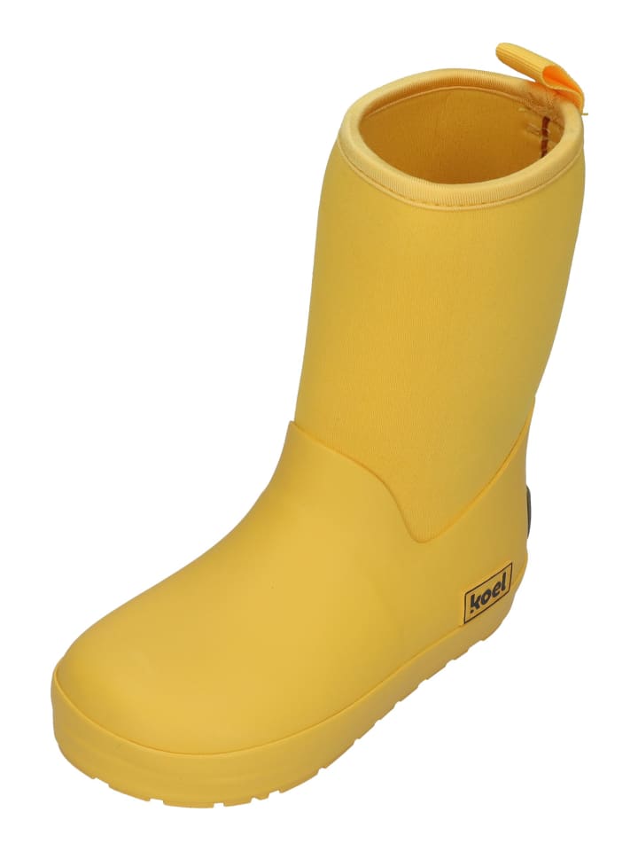 KOEL Gummistiefel Neopren Wellie in gelb günstig kaufen