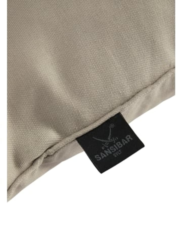 Sansibar Kissenhülle Classic in Taupe/Offwhite, 45x45 cm günstig kaufen 45x45 cm