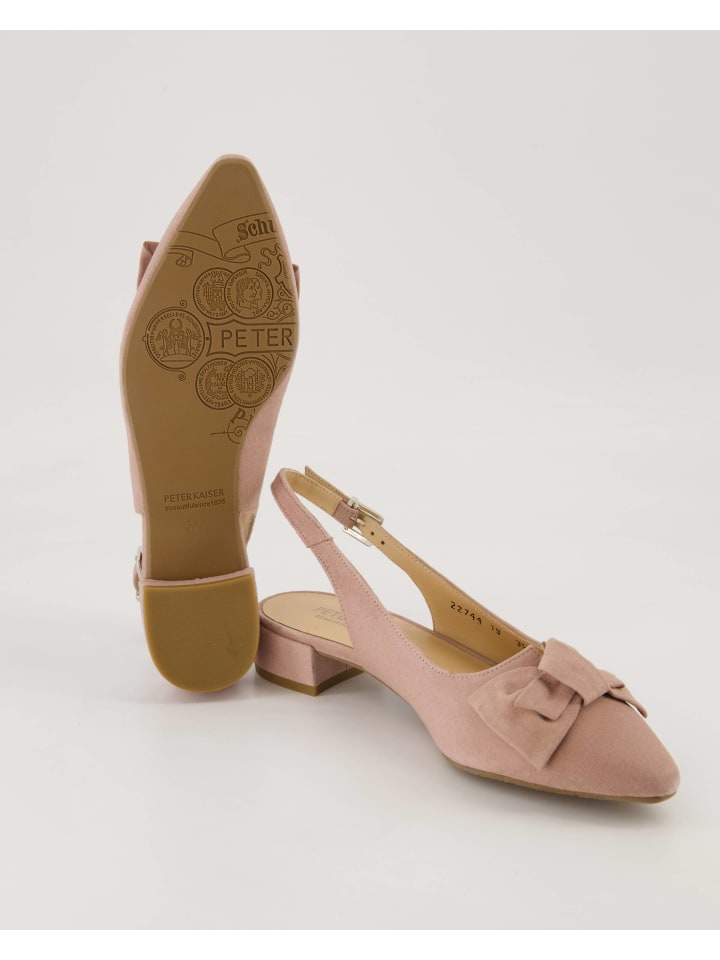 PETER KAISER Slingpumps in Rosa günstig kaufen