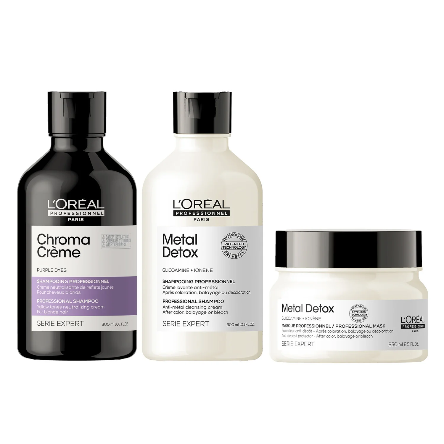 Champú protector del color con Chroma Crème Purple de EXPERT SERIES - Nuevo champú protector del color