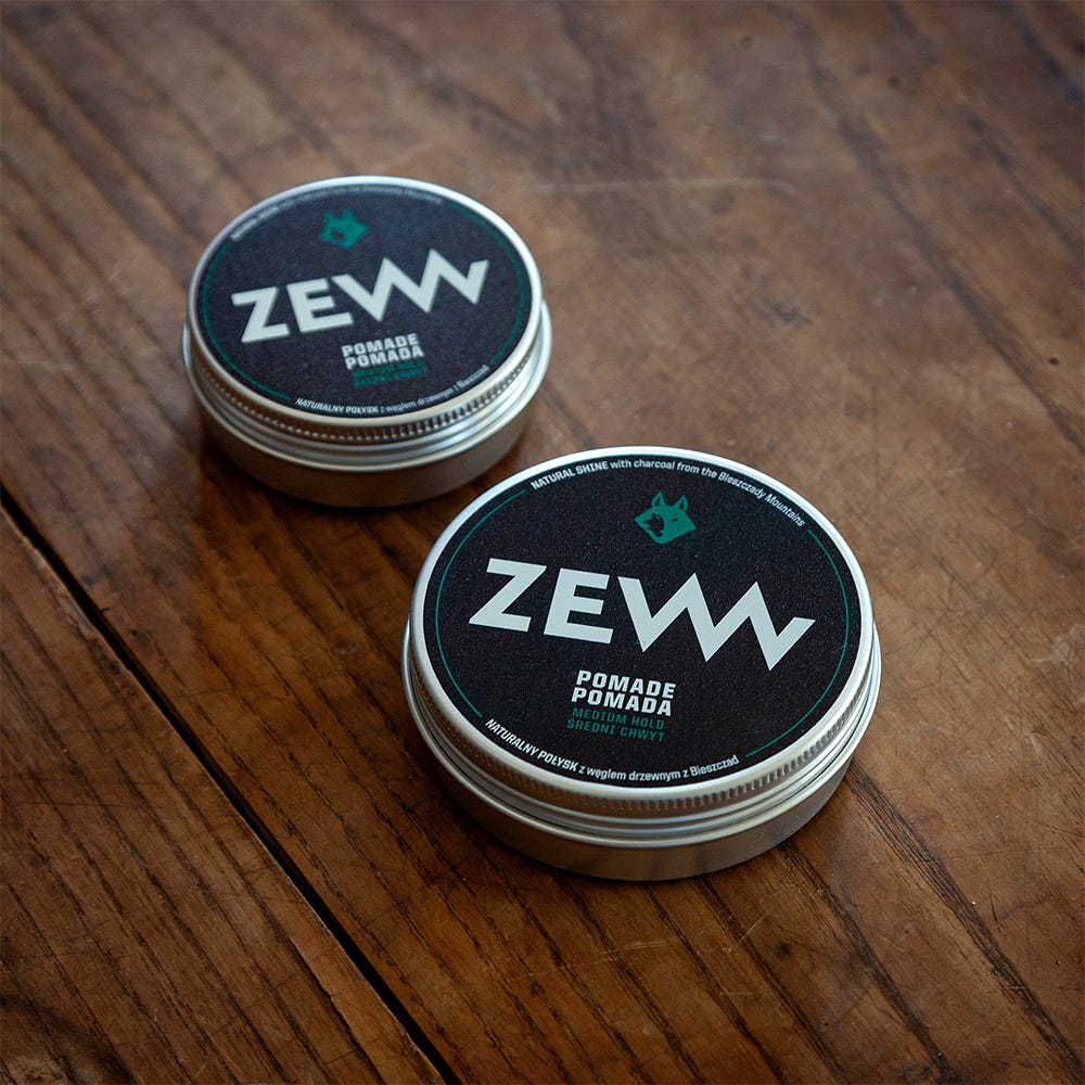 ZEW for Men Charcoal Mirace Pomade 50 ml
