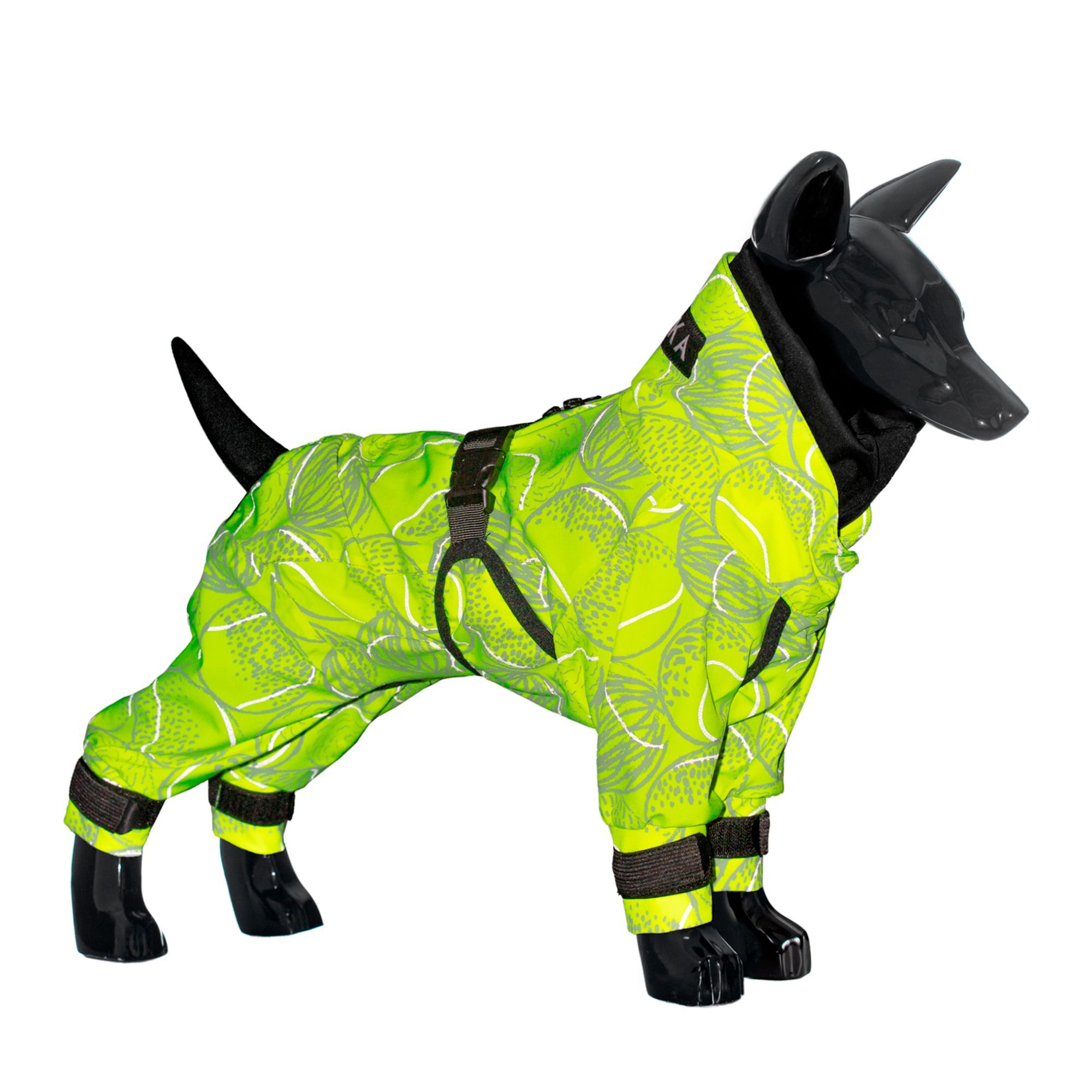 Paikka Hundemäntel Paikka Rain Suit neon 30 cm