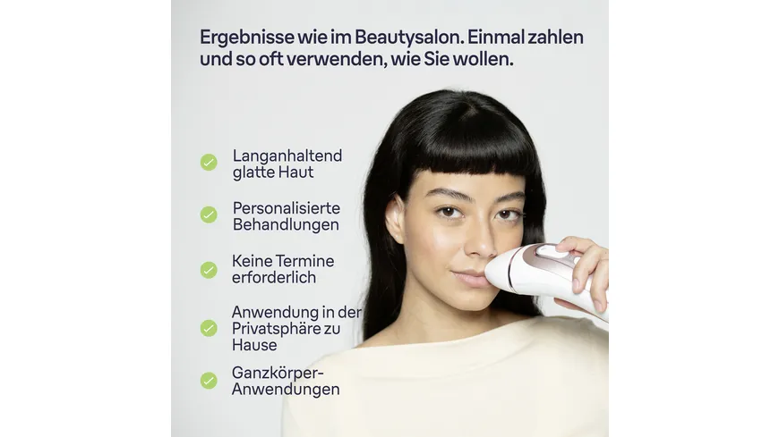 BRAUN IPL-Haarentfernungsgerät Skin i·expert PL7147 Weiß / Bronze